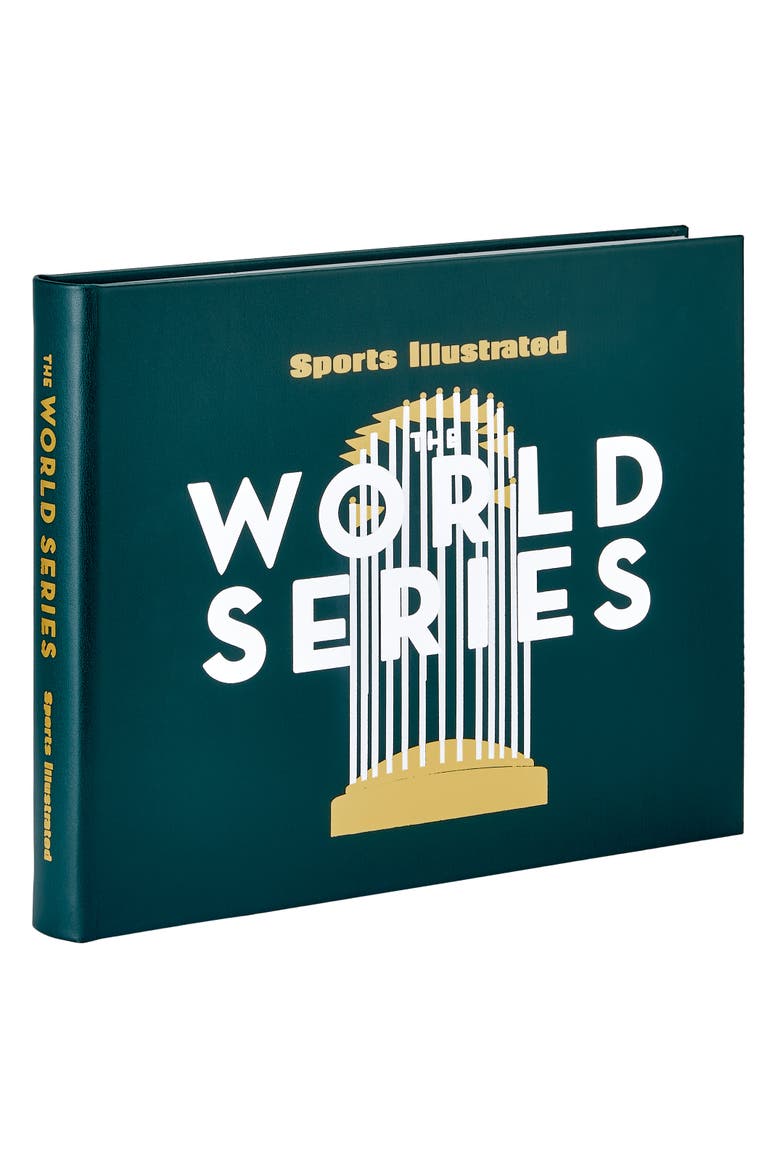 The World Series Leather Coffee Table Book, Alternate, color, Green