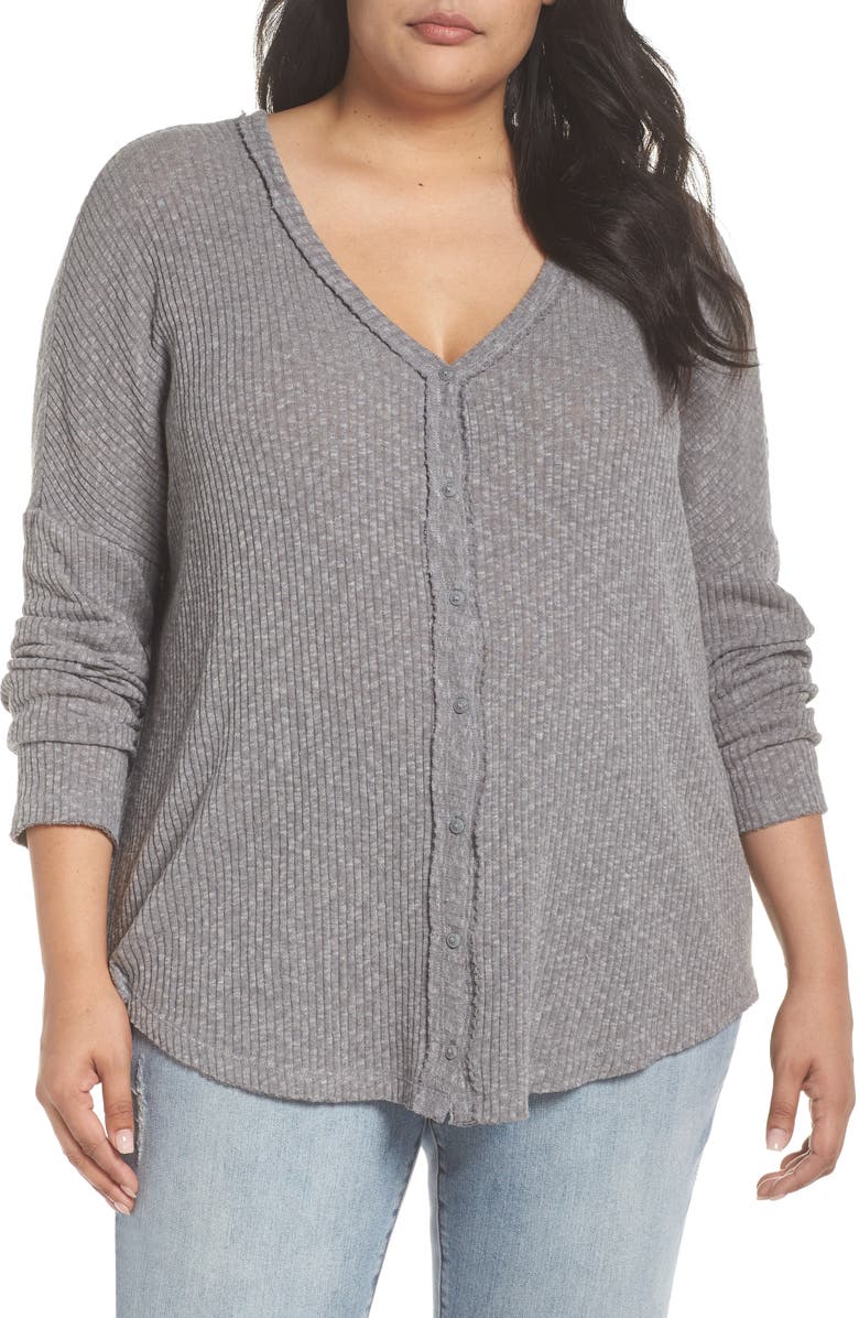 BP. Ribbed Cardigan, Alternate, color,