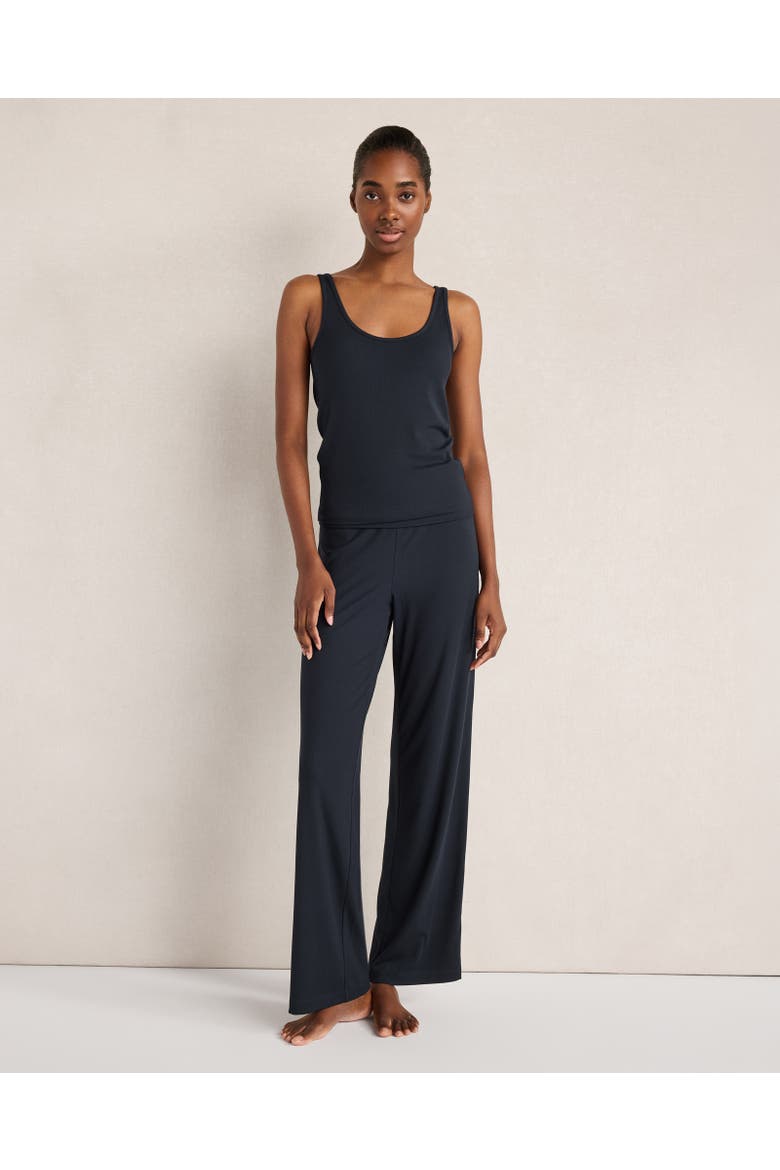 Dreamy Rib Knit Pants, Main, color, Nightfall
