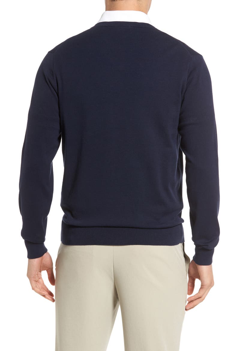 Lakemont V-Neck Sweater, Alternate, color, LIBERTY NAVY