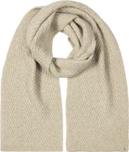 Lauren Ralph Lauren shine herringbone knit scarf