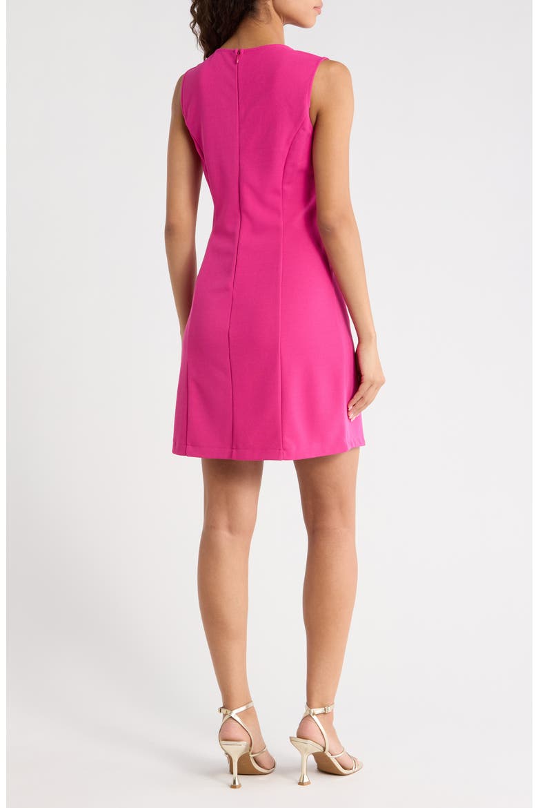 Rosalie Bows Sleeveless Minidress, Alternate, color, FUCHSIA