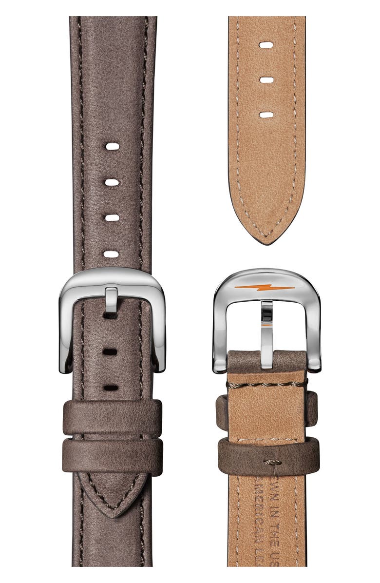 Shinola The Runwell Leather Strap Watch, 36mm, Alternate, color, 