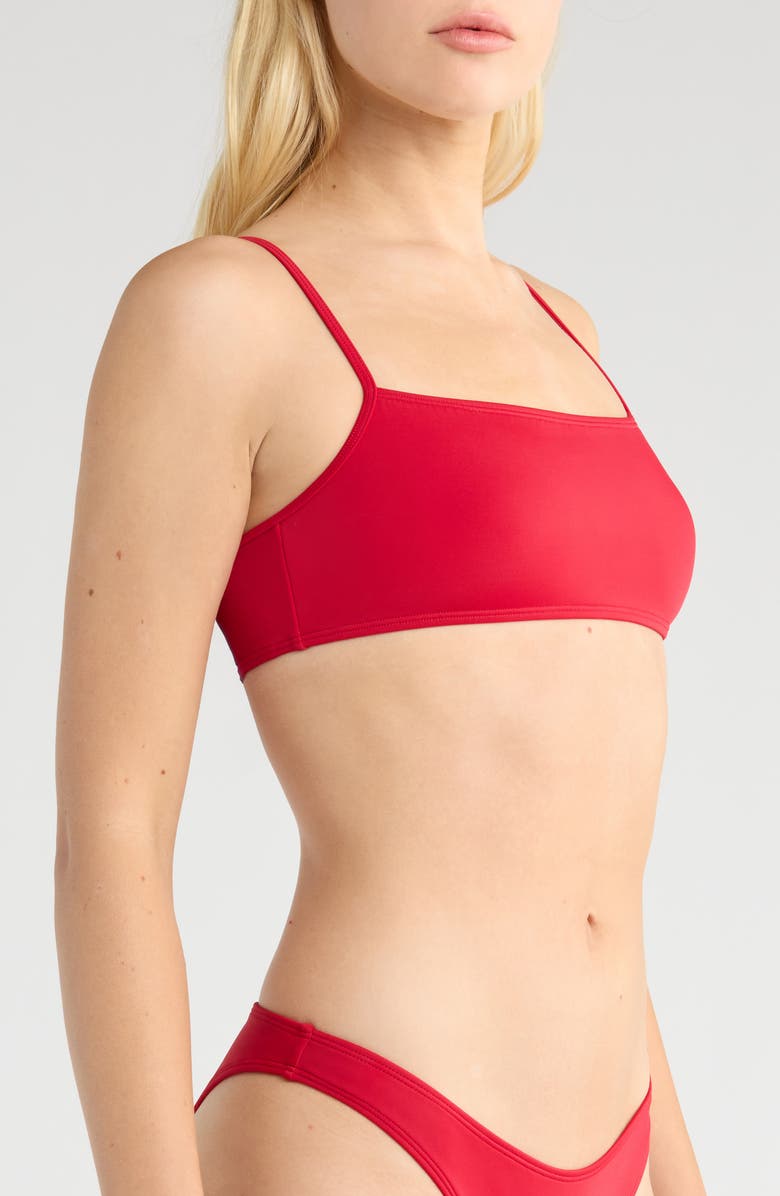 PacSun Venice Bikini Top, Alternate, color, Jester Red