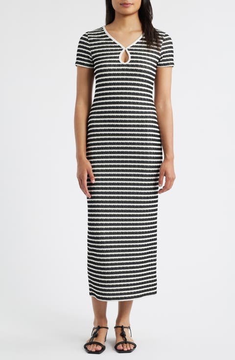 Keyhole Midi Dress