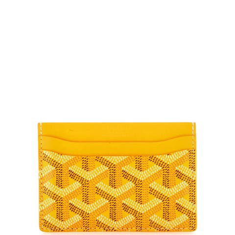 Saint Sulpice Card Holder Coated Canvas