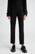 Max Mara Studio Jerta Cady Straight Leg Trousers