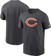 Nike Men's Nike Anthracite Chicago Bears Logo Essential T-Shirt