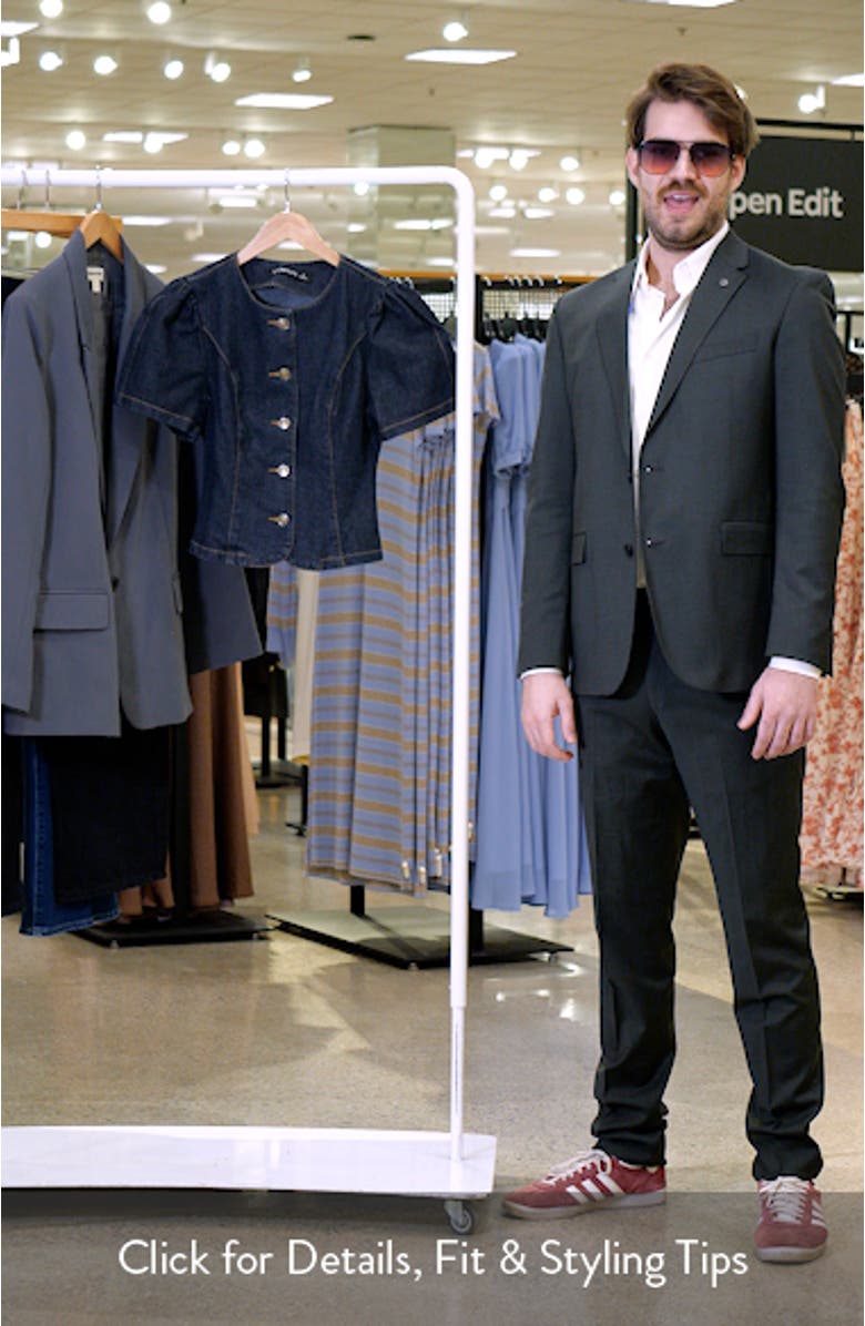 Femme Denim Button-Up Top, sales video thumbnail