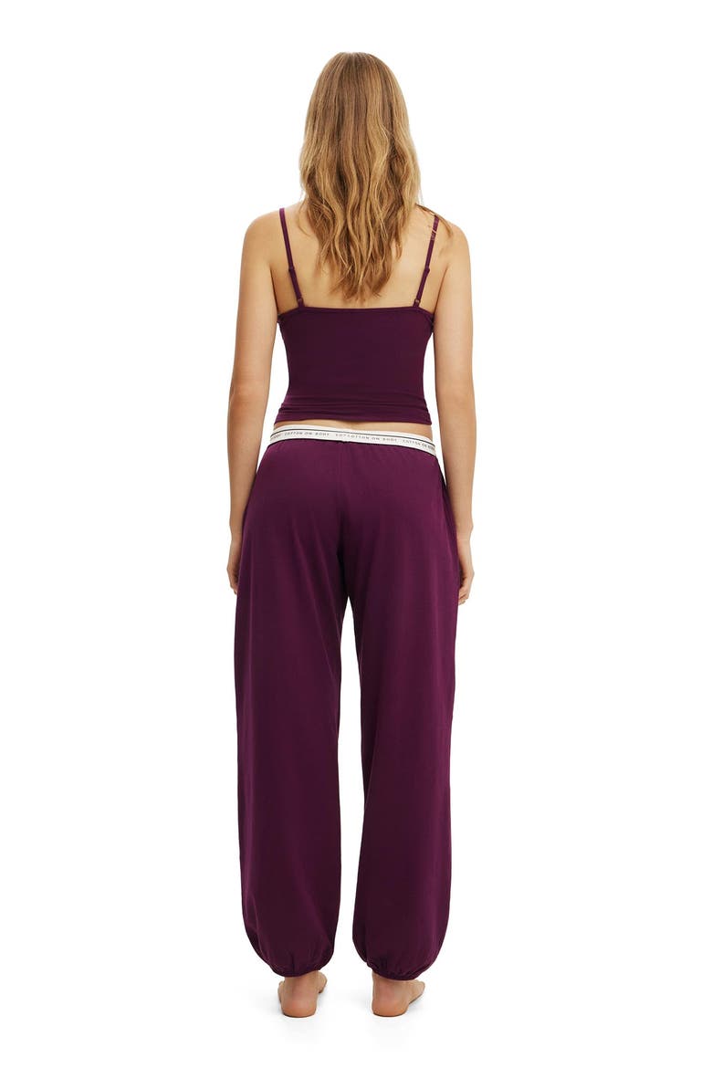 Women's Dreamy Soft Balloon Leg Pant, Alternate, color, Blackcurrant