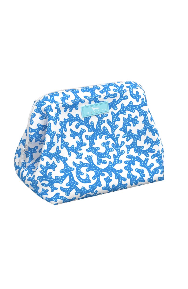 SCOUT Little Mouth Makeup Bag, Main, color, Sweet Coraline