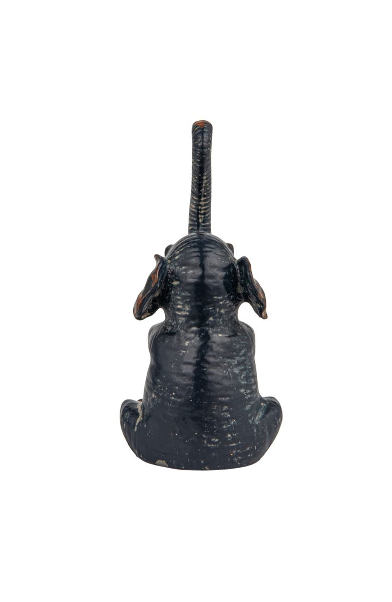 Storied Home Pewter Elephant Ring Holder, Alternate, color, Bronze