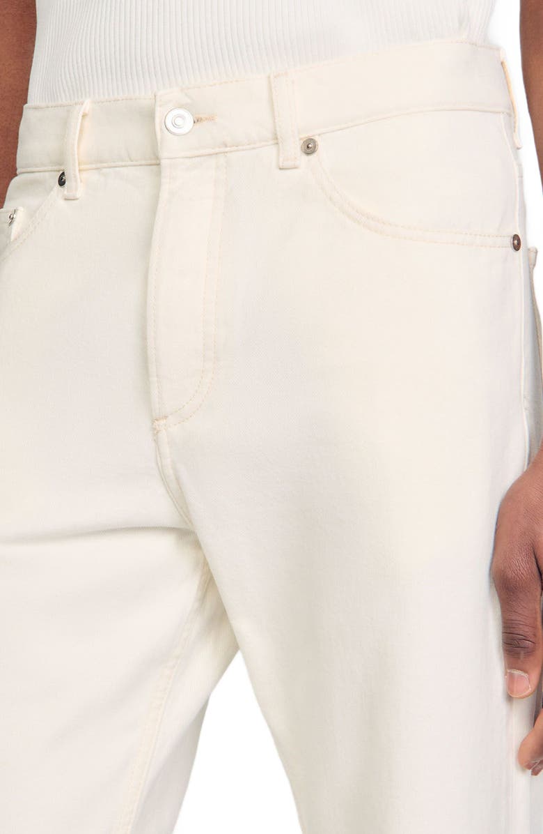 SANDRO Regular jeans, Alternate, color, Ivory.