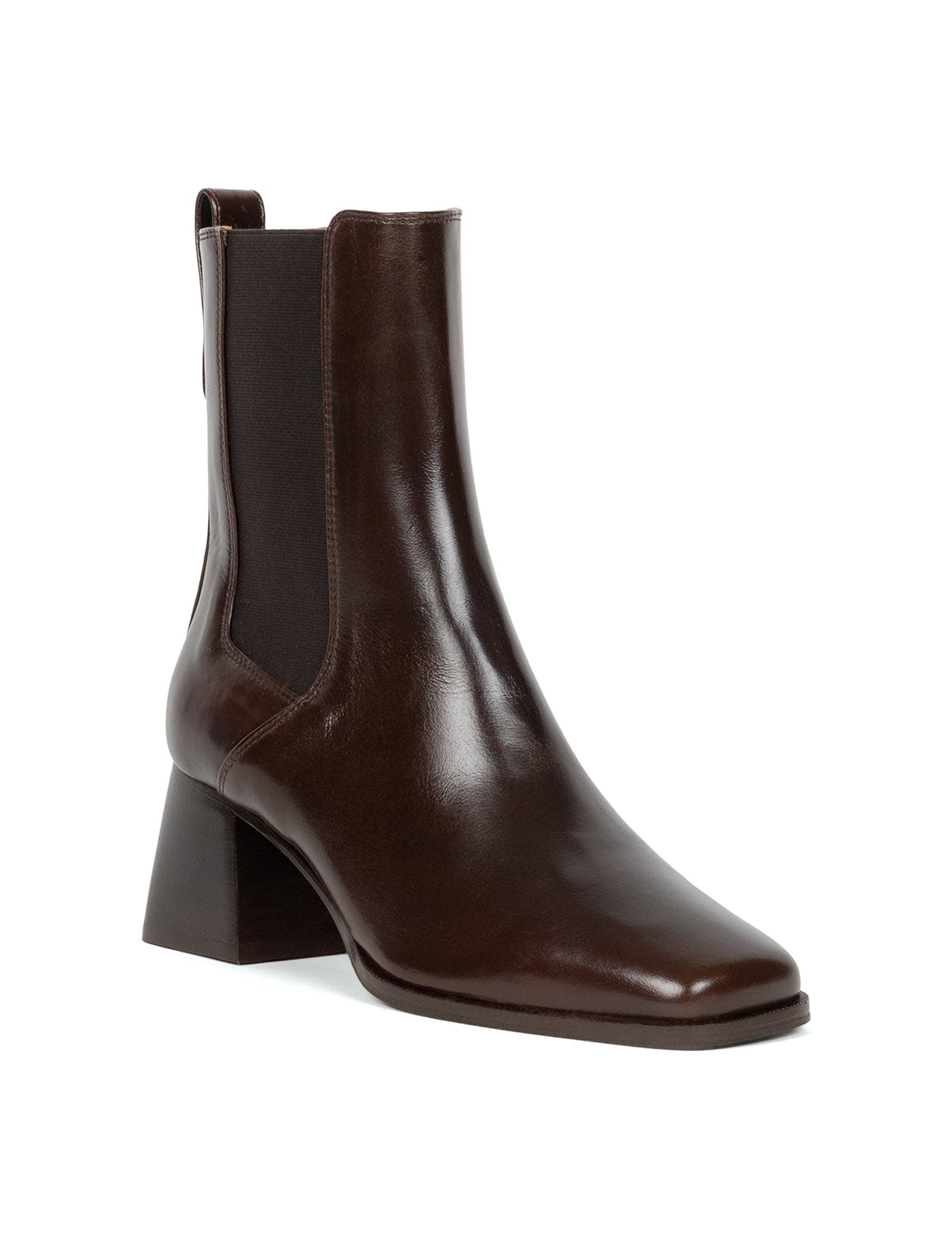 Loïs Ankle Boots, Alternate, color, Mogano