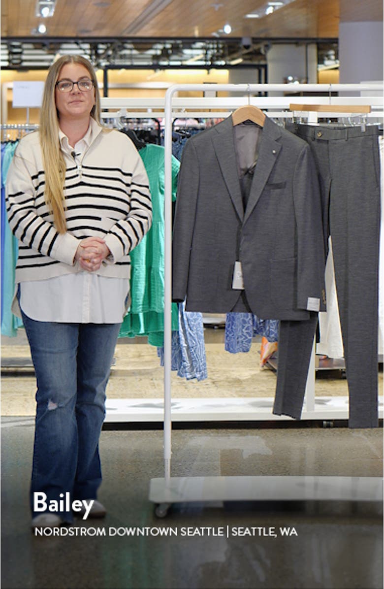 Hartford Soft Constructed Wool Blend Suit, sales video thumbnail