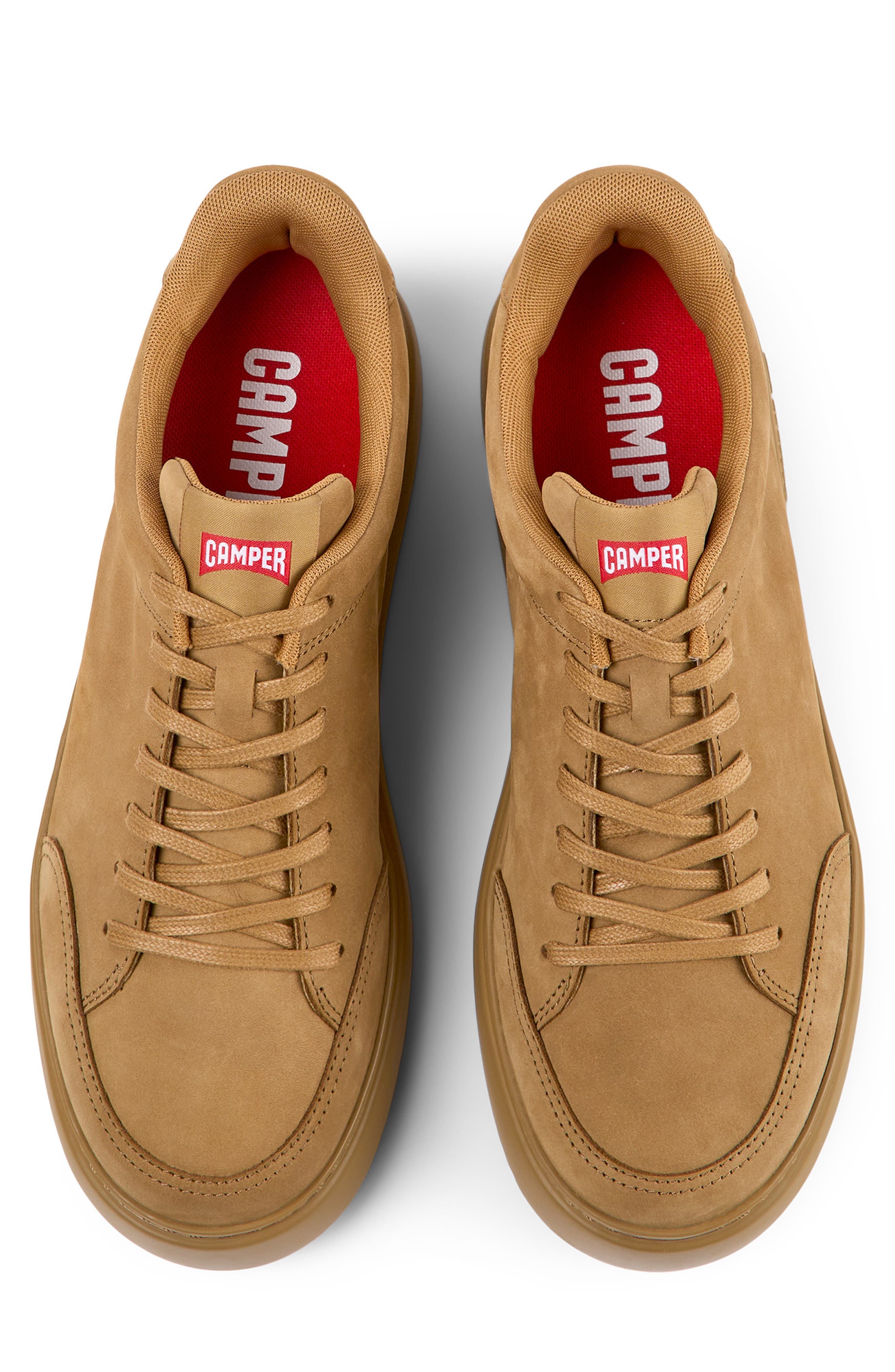 Camper Runner K21 Sneaker, Alternate, color, Medium Brown