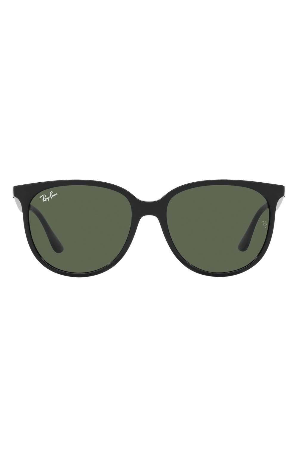 54mm Square Sunglasses, color, BLACK
