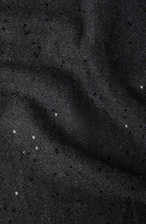 Brunello Cucinelli Cashmere And Silk Diamond Yarn Scarf In Gray