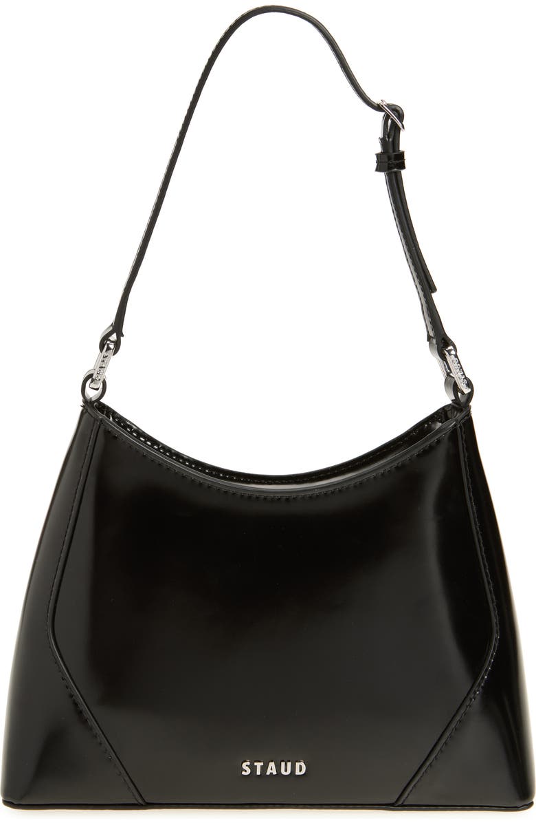 STAUD Linda Leather Shoulder Bag, Alternate, color,