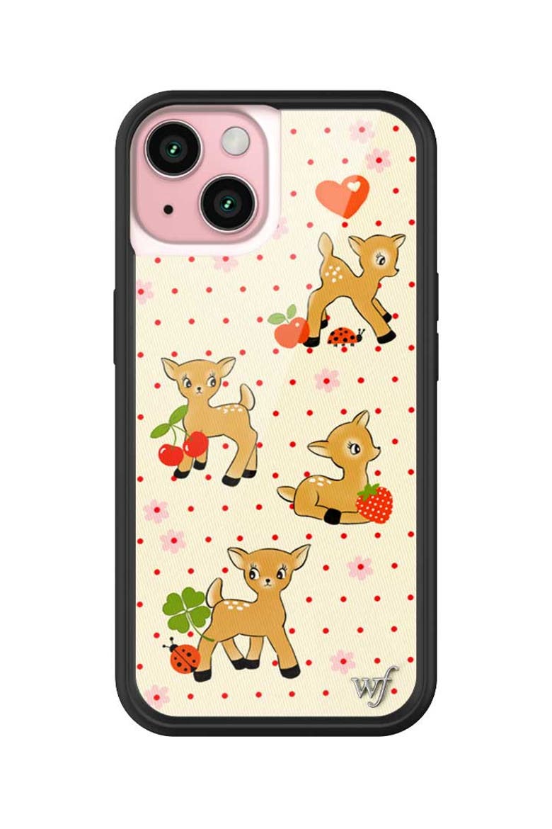 Oh Deer iPhone Case, Alternate, color, Red