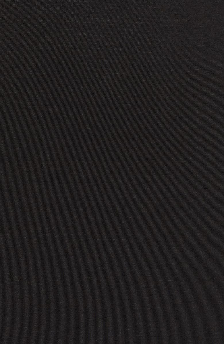 Lulus Mesh Inset Maxi Dress, Alternate, color, 