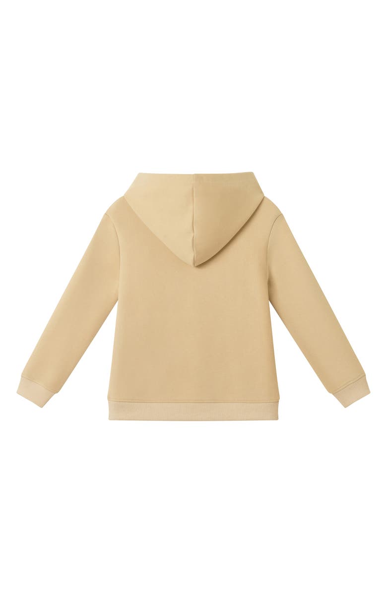 Andy & Evan Kids' Bulldog Patch Hoodie & Joggers Set, Alternate, color, Beige Bulldog