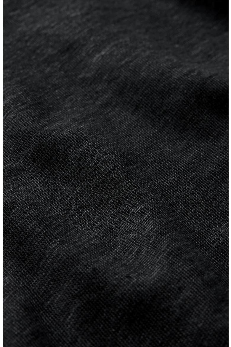 Mott Linen T-Shirt, Alternate, color, BLACK
