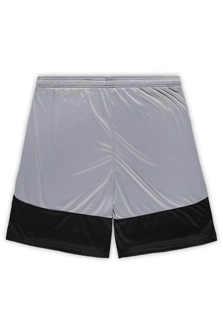 Men's Fanatics Branded Black Las Vegas Raiders Big & Tall Team Logo Shorts, Alternate, color, Black