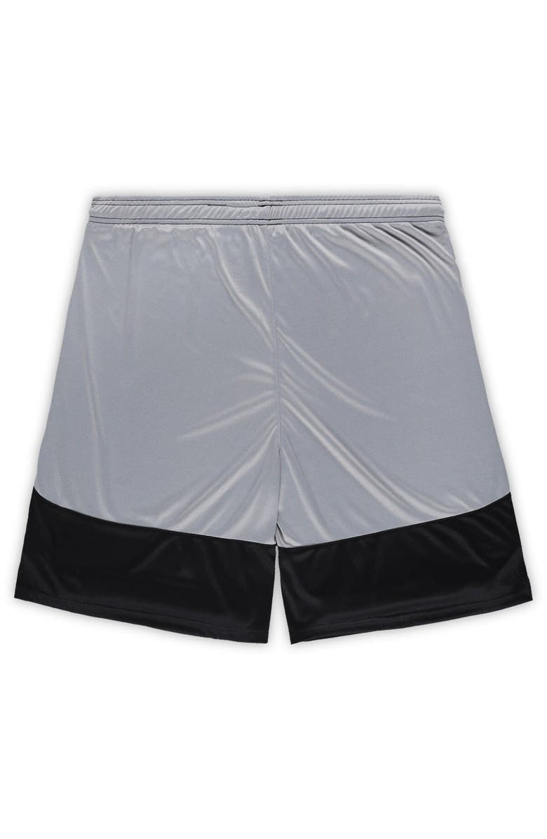 FANATICS Men's Fanatics Branded Black Las Vegas Raiders Big & Tall Team Logo Shorts, Alternate, color, Black