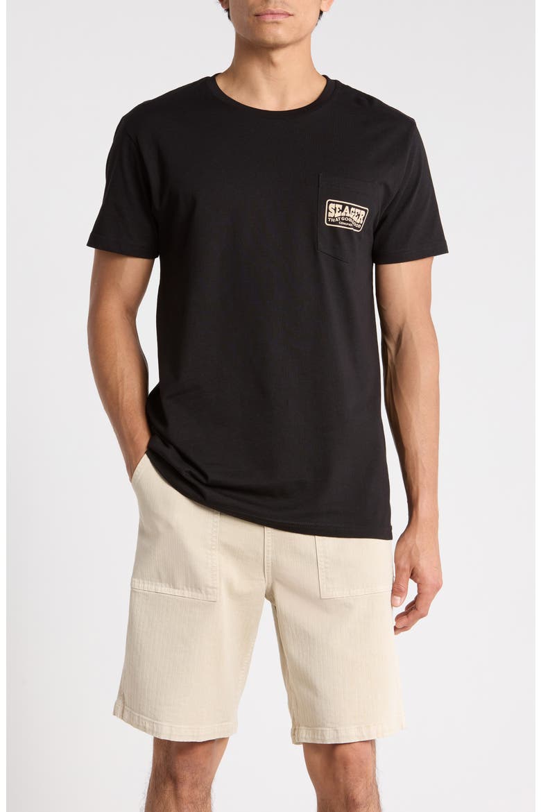 Good Good Cotton Graphic Pocket T-Shirt, Main, color, BLACK