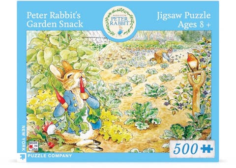 Peter Rabbit's Garden Snack 500 Piece Puzzle