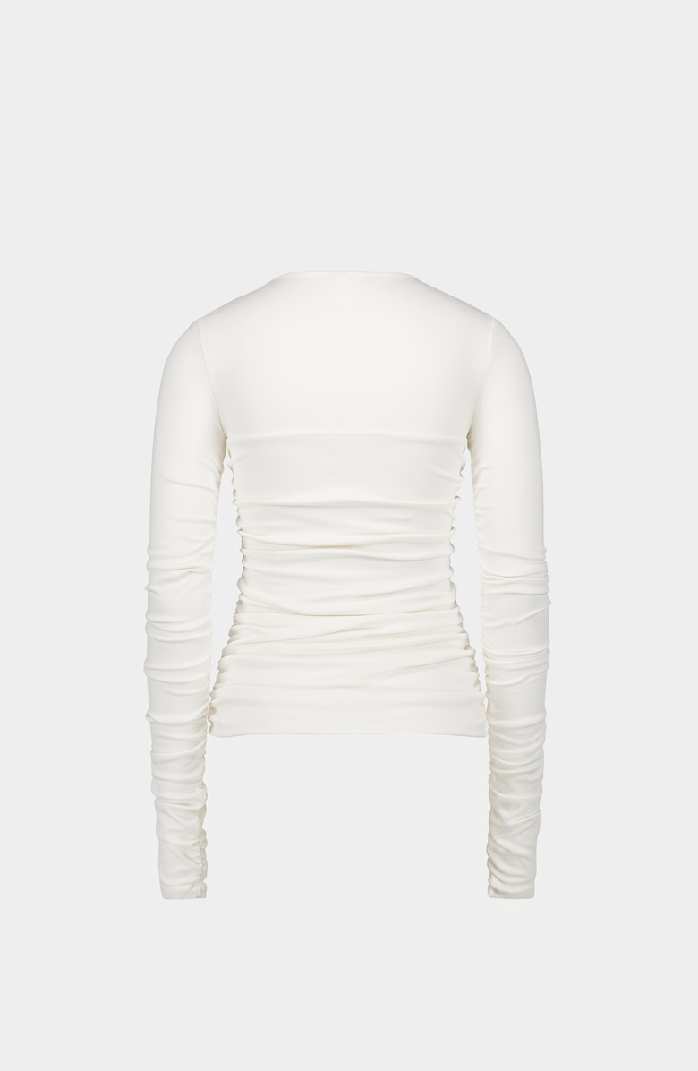 SAEMDI Fitted Bra Top, Alternate, color, Ivory