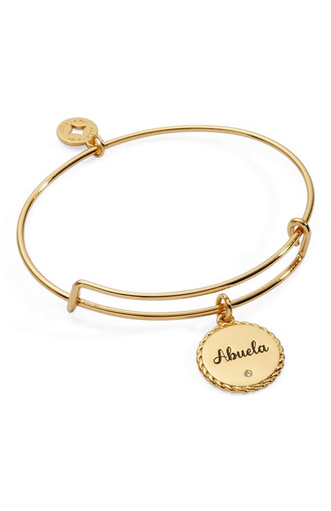 Abuela Charm Bangle Bracelet