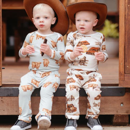 Milkbarn Organic Cotton Long Sleeve One Piece