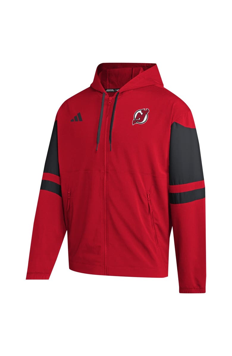 adidas Men's adidas  Red New Jersey Devils Full-Zip Hoodie, Alternate, color, 