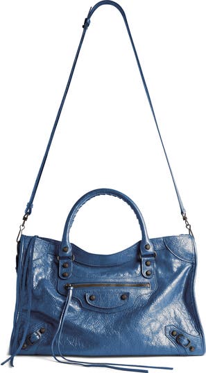 Medium Le City Leather Satchel