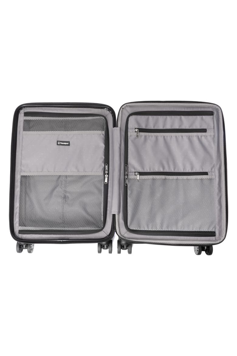 Rollmaster™ Lite 20-Inch Expandable Carry-On Hardside Spinner Luggage, Alternate, color, ROSE CARBON FIBER