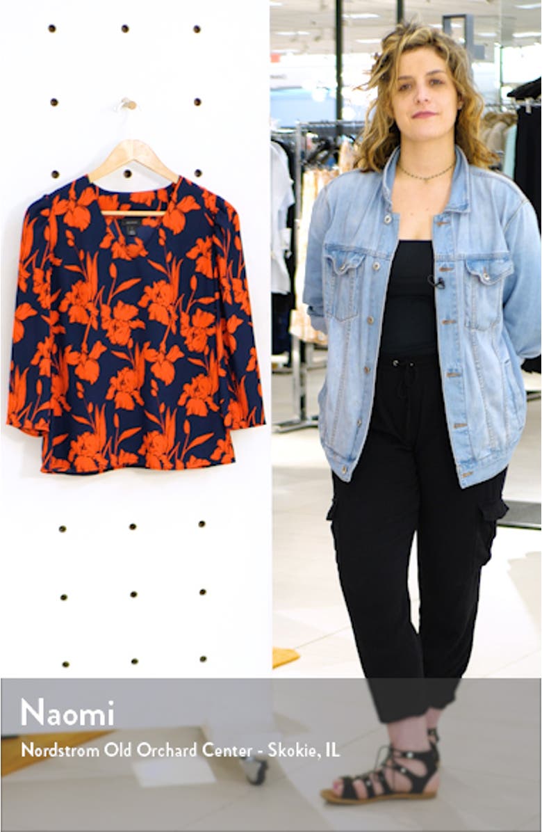 V-Neck Blouse, sales video thumbnail