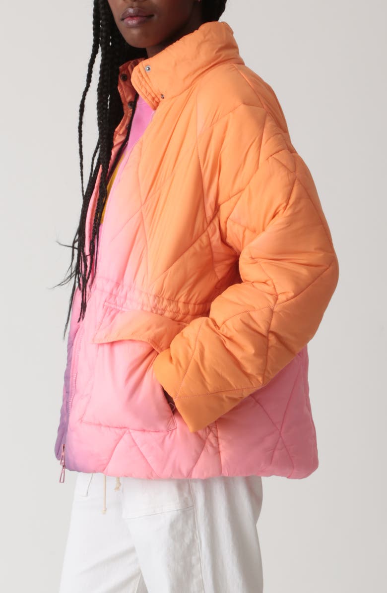 Electric & Rose Aiden Ombré Quilted Jacket, Alternate, color, 