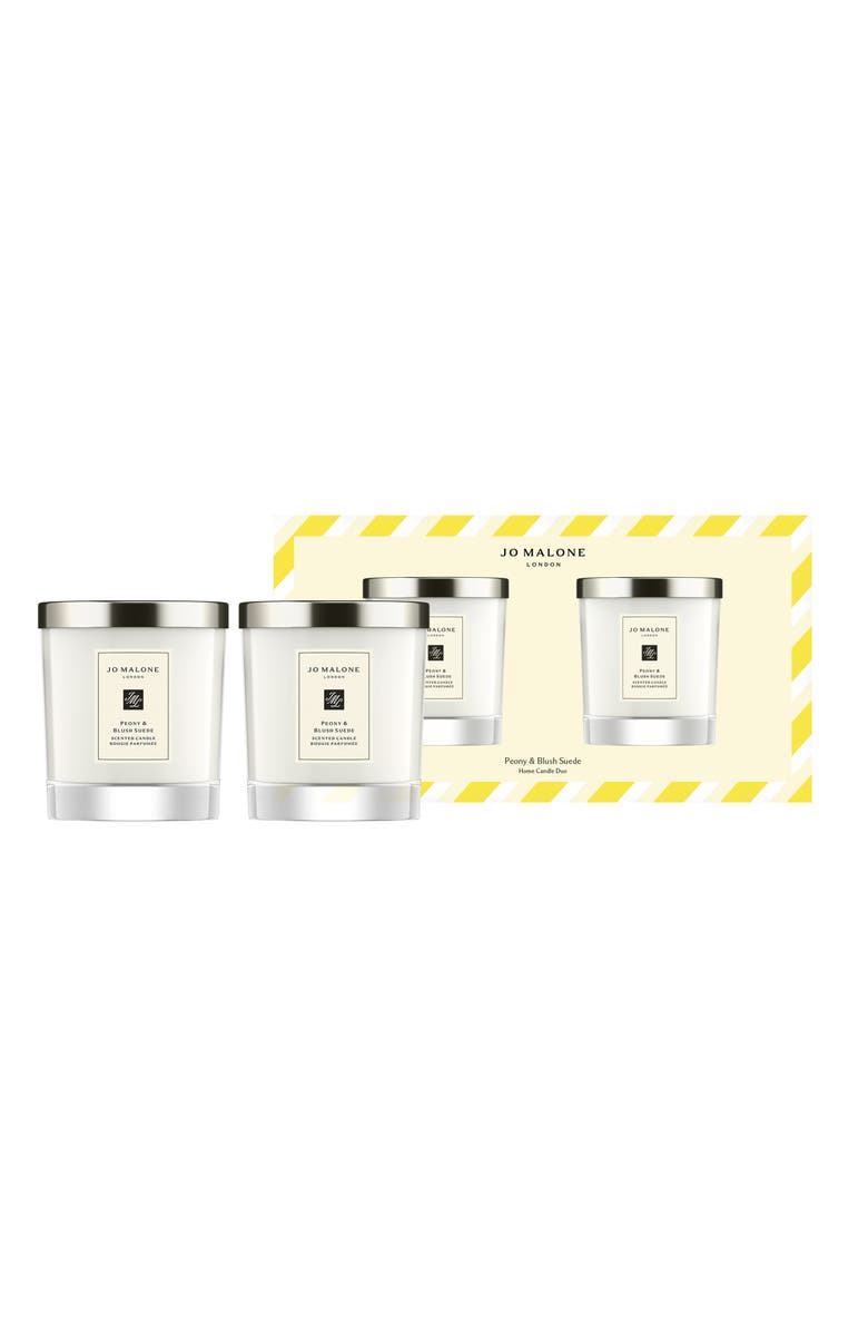 Jo Malone London<sup
™</sup
 Peony 
Blush Suede Candle Duo $164 Value, Main, color, 