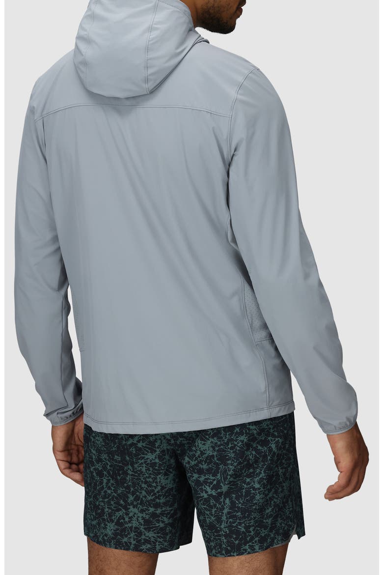 Astroman Air Sun Half Zip Hoodie, Alternate, color, SLATE