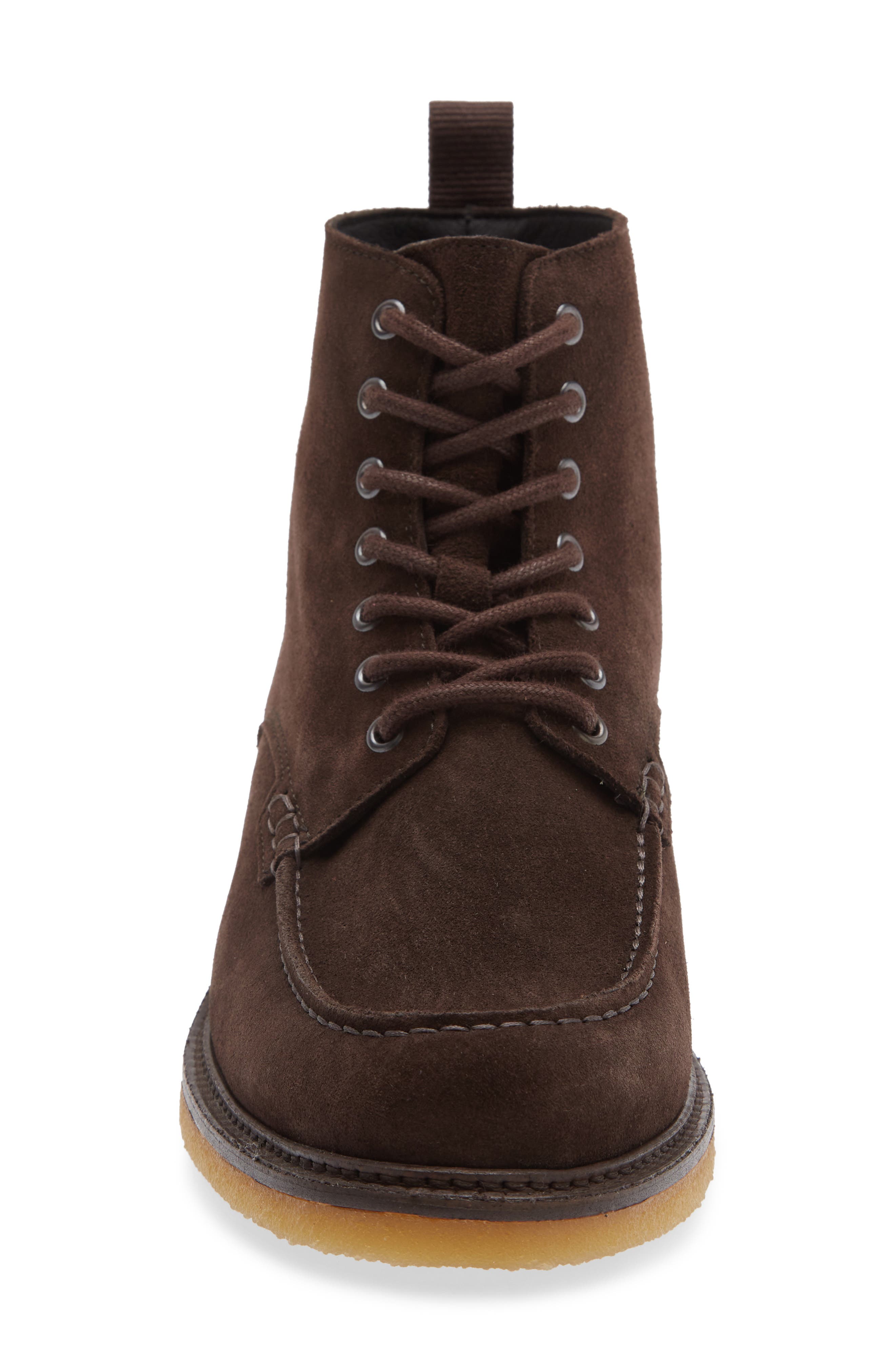 Kope Lace-Up Boot, Alternate, color, DARK BROWN