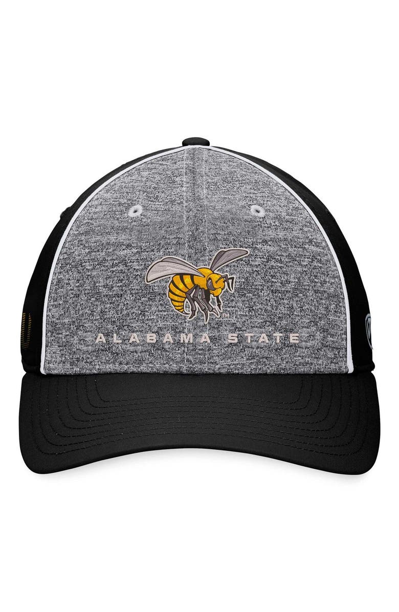TOP OF THE WORLD Men's Top of the World Heather Gray Alabama State Hornets Nimble Adjustable Hat, Alternate, color, Heather Gray