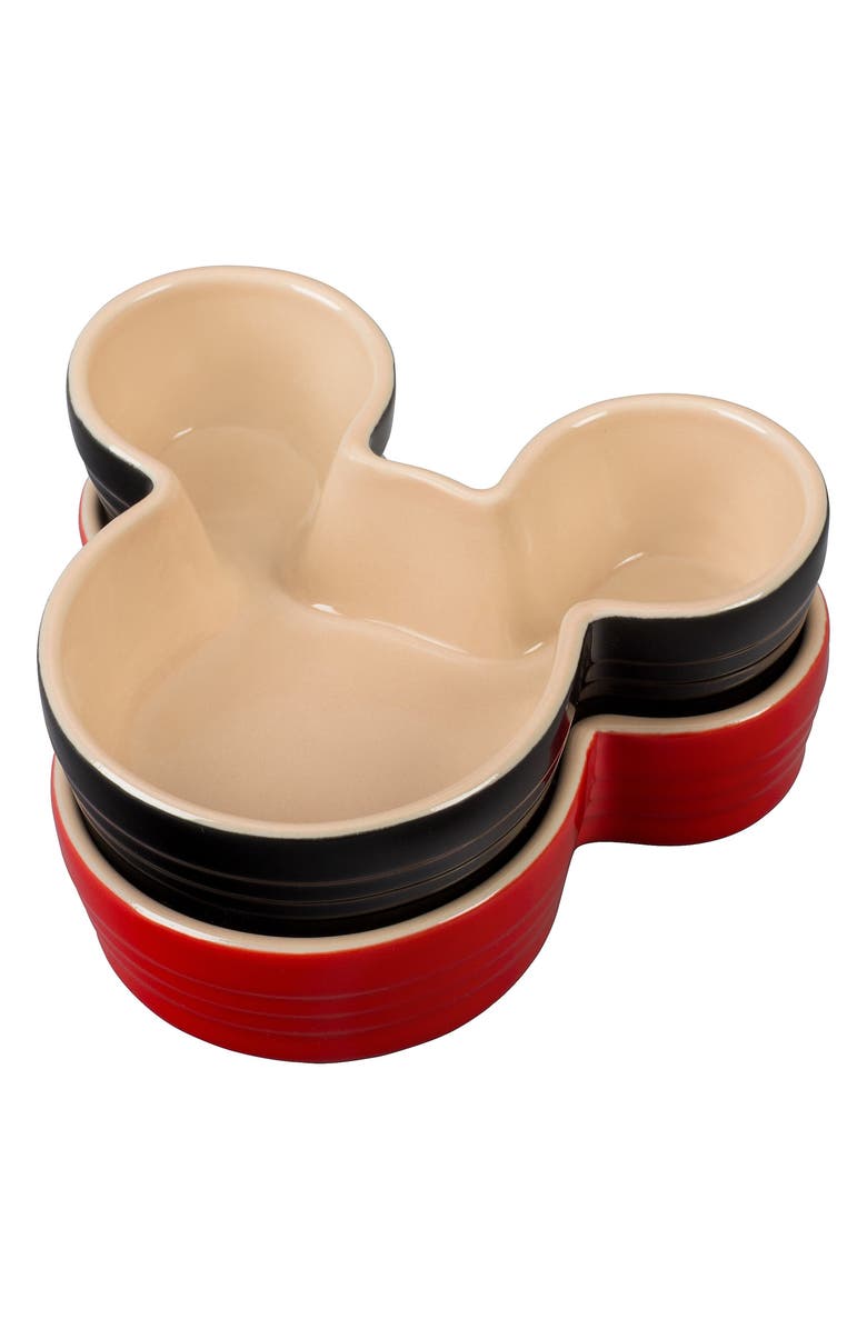 Le Creuset Mickey Mouse Set of 2 Ramekins, Alternate, color,