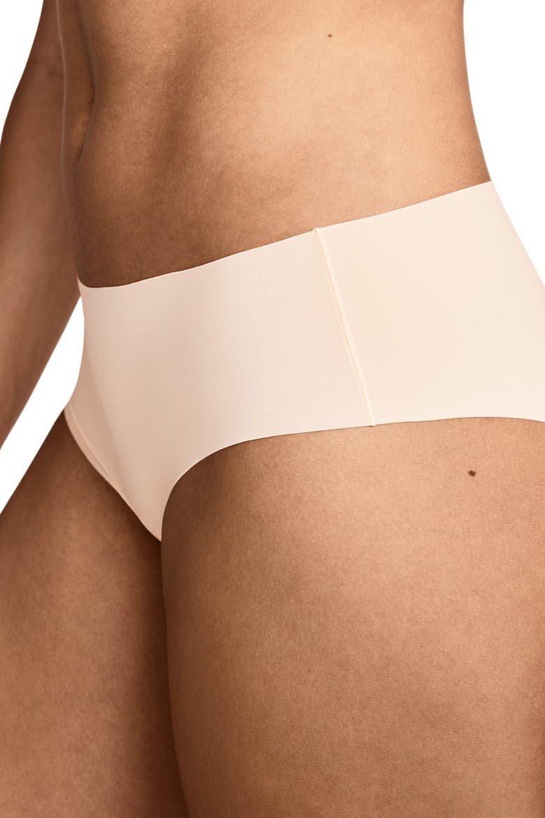 Women's Invisible Edge Hipster, Alternate, color, Barely Peach