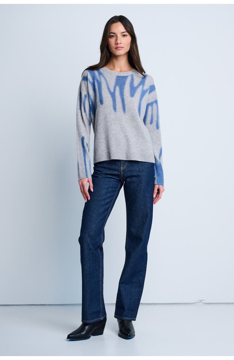 Lisa Todd Freeform Sweater, Alternate, color, Stone