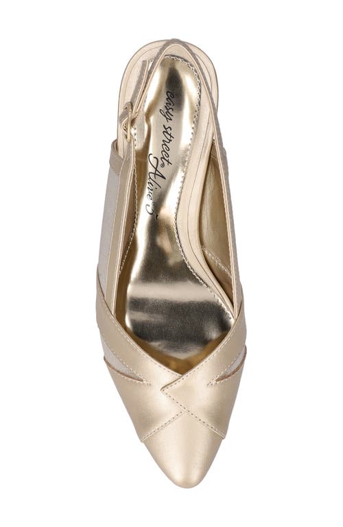 EASY STREET EASY STREET AVENA MESH SLINGBACK PUMP