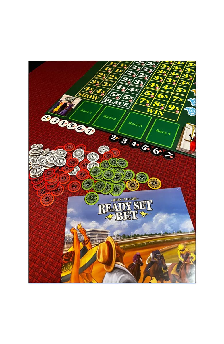 Alderac Entertainment Group (AEG) Horse Racing Betting Board Game, Alternate, color, Multicolored