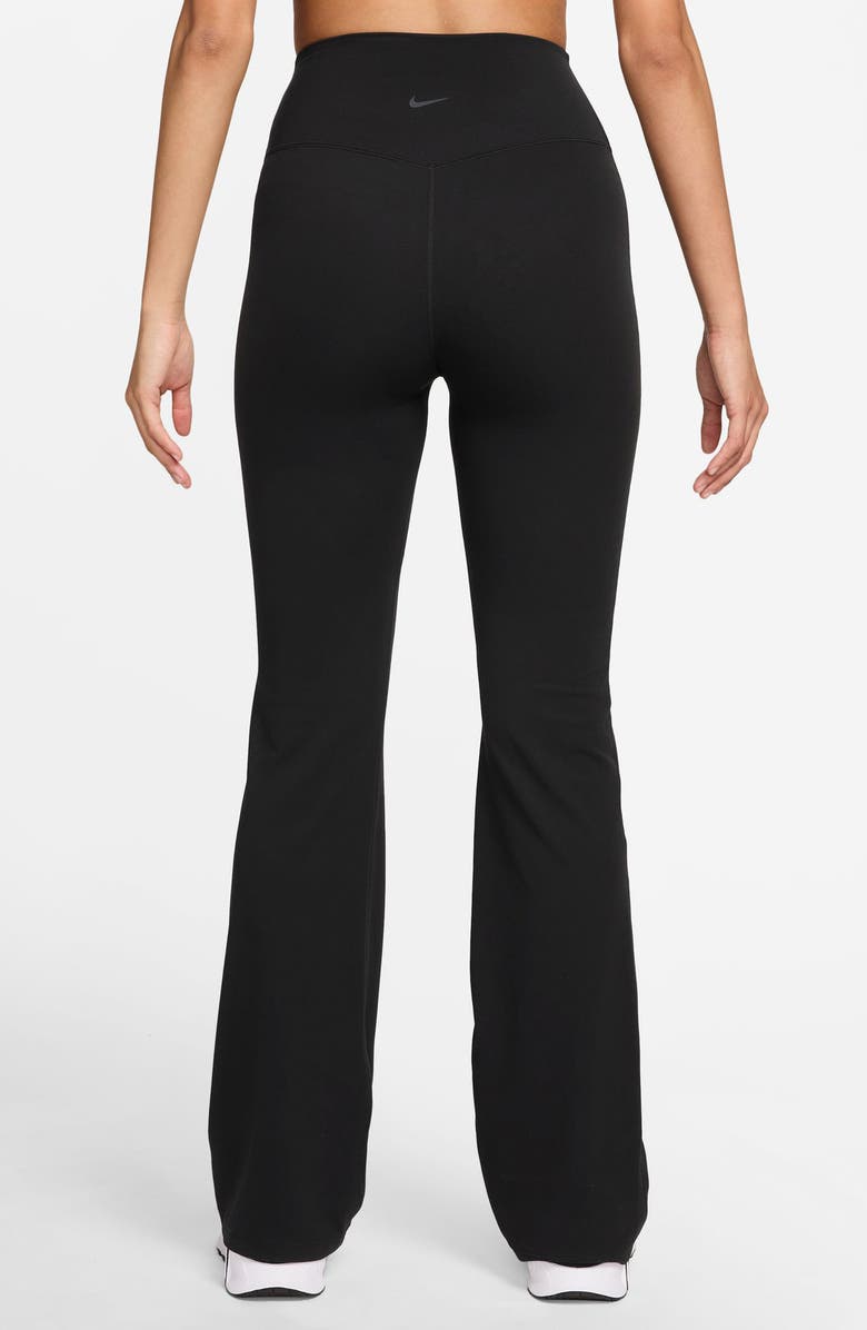Nike Zenvy Dri-FIT Flare Leggings, Alternate, color, 010 Black/Col Gy