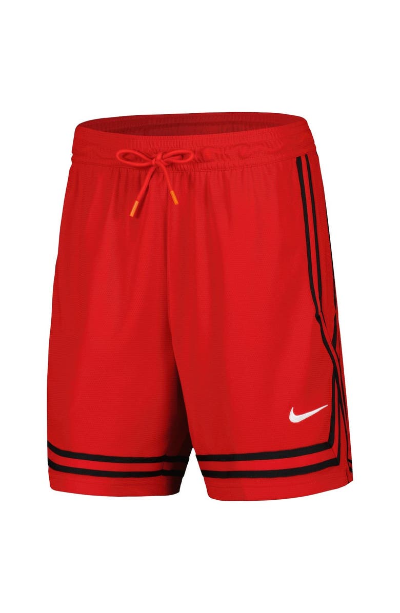 Nike Women's Nike Red WNBA Logowoman Team 13 Crossover Performance Shorts, Alternate, color, Red